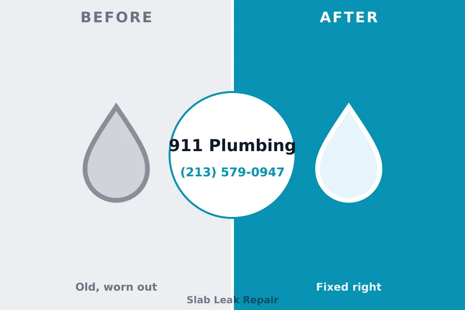 Before and after: plumbing repair Citrus Springs, FL